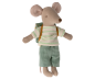 Preview: Großer Bruder Maus mit Rucksack