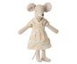 Preview: Maileg Mama Maus mit Kleid und Tasche