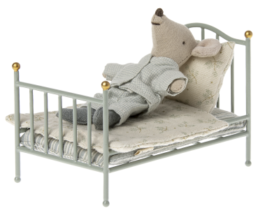 Maileg Vintage Bett mit Maus (nicht enthalten)