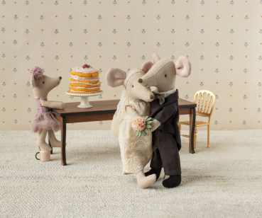 Preview: Maileg Maus Mama und Papa bei der Hochzeit