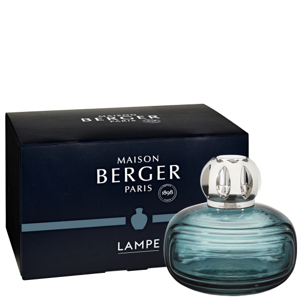 Verpackung mit Lampe Berger Enigma blau