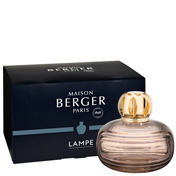 Verpackung mit Lampe Berger Enigma braun