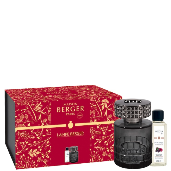 Lampe Berger Set Celebration schwarz mit Verpackung