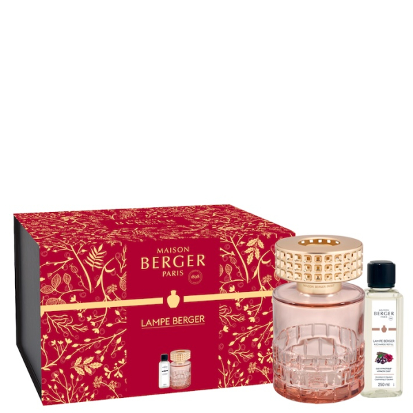 Lampe Berger Set Celebration schwarz mit Verpackung
