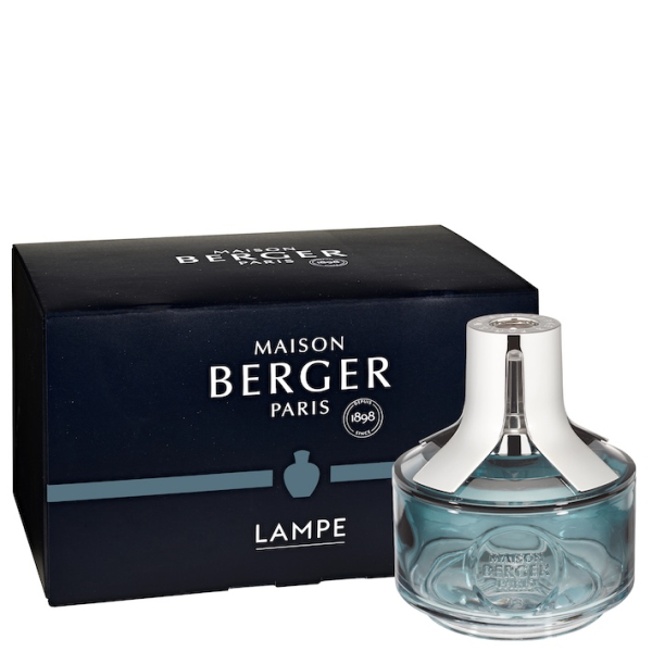 Verpackung mit Lampe Berger Identity braun-rosa