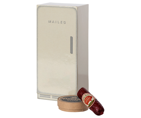 Maileg Maus Karton-Kühlschrank